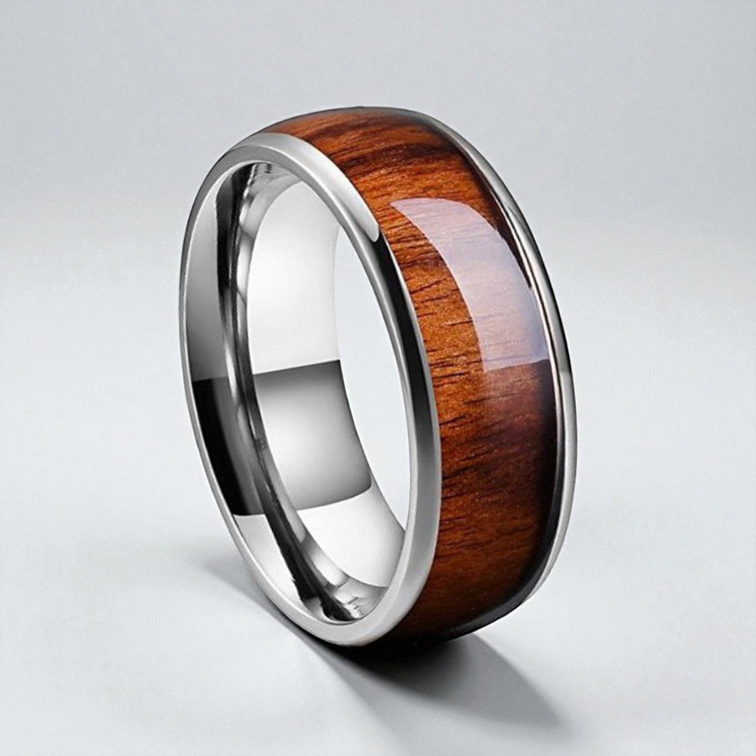 Anel em Aço de Tungsténio