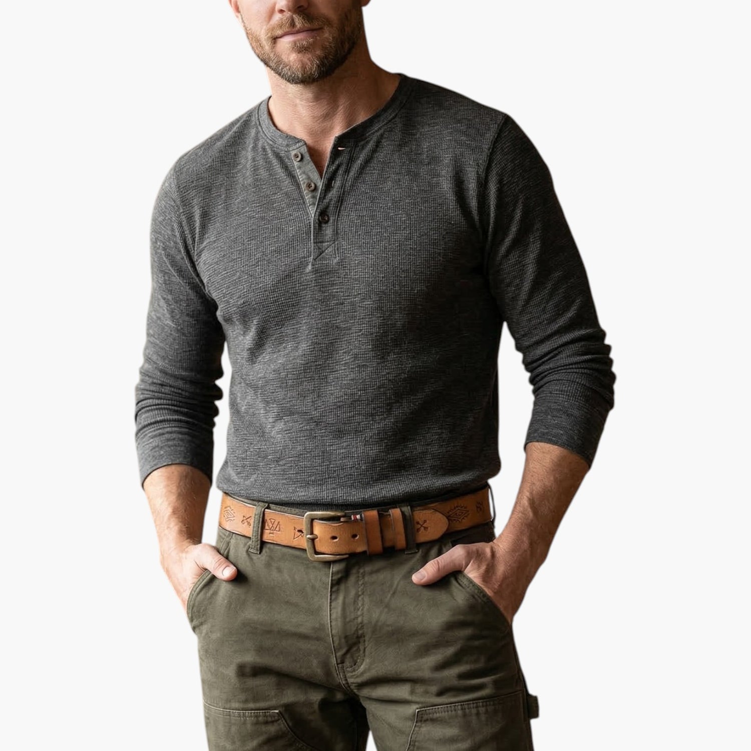 Cinto em Pele Genuína para Homem