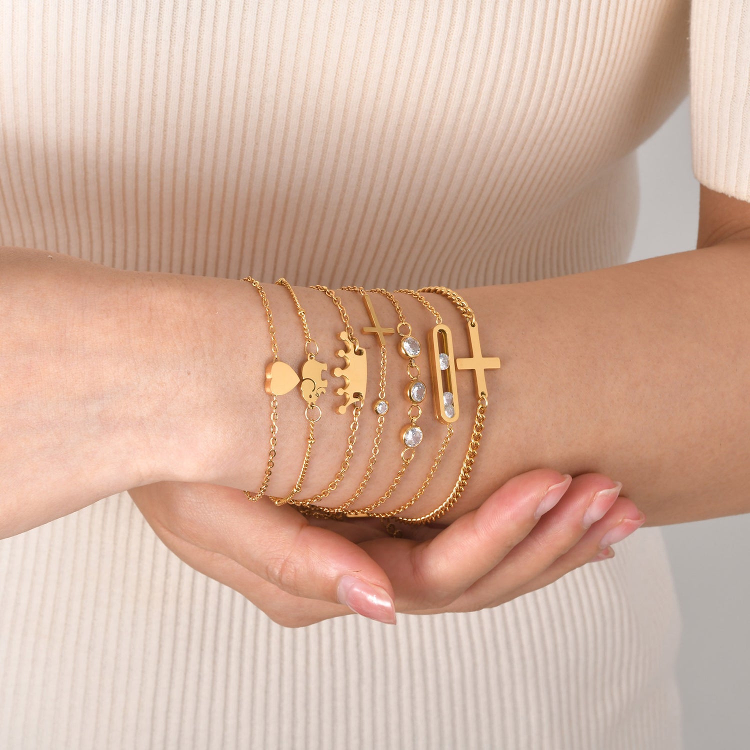 Pulseira em Aço Inoxidável