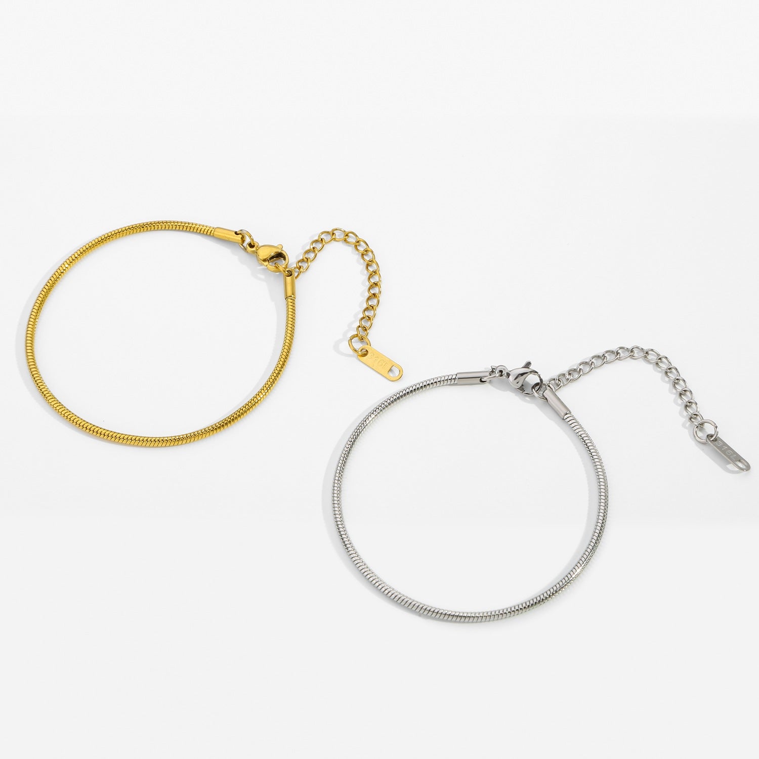 Pulseira Minimalista em Aço Inoxidável 316L