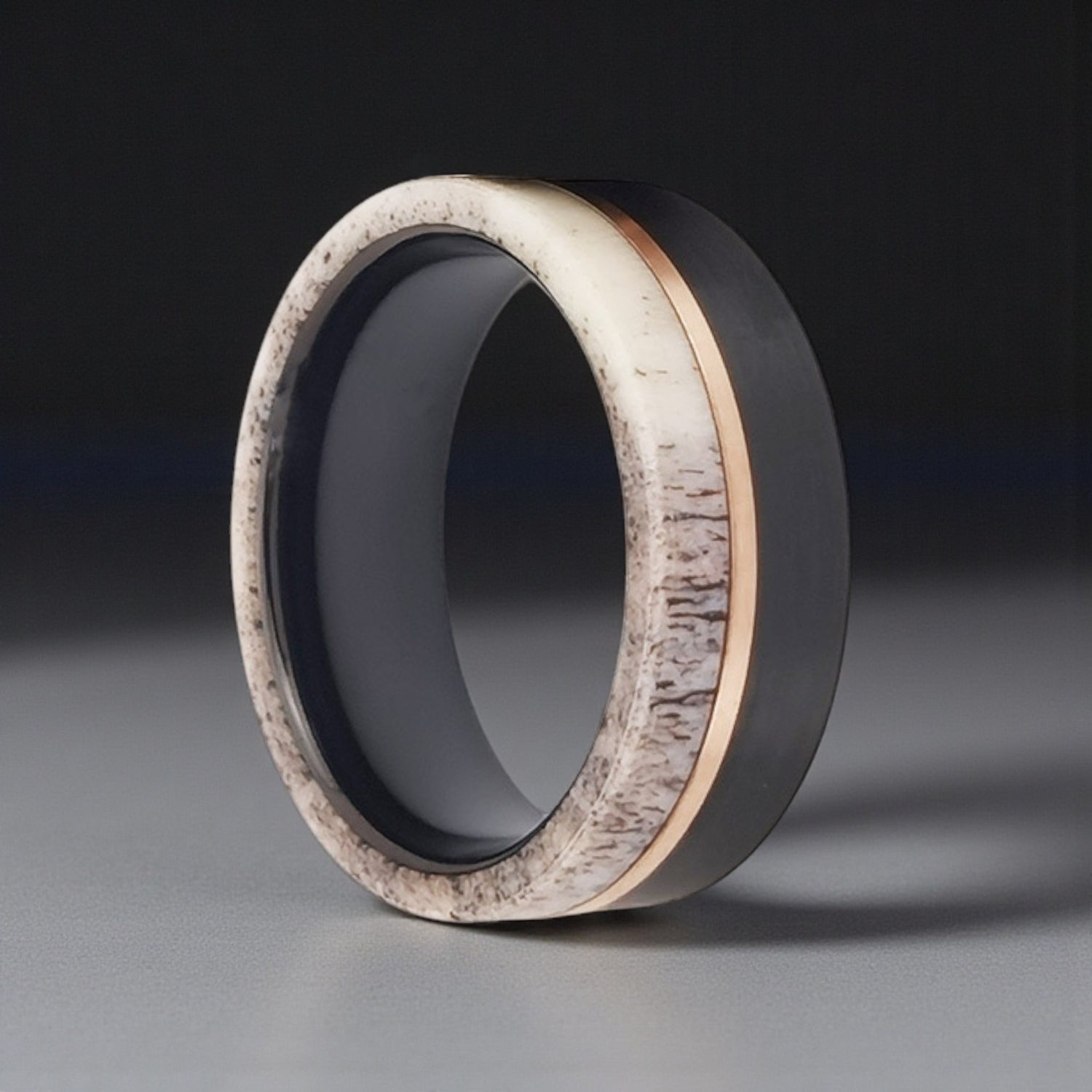 Anel em Aço de Tungsténio