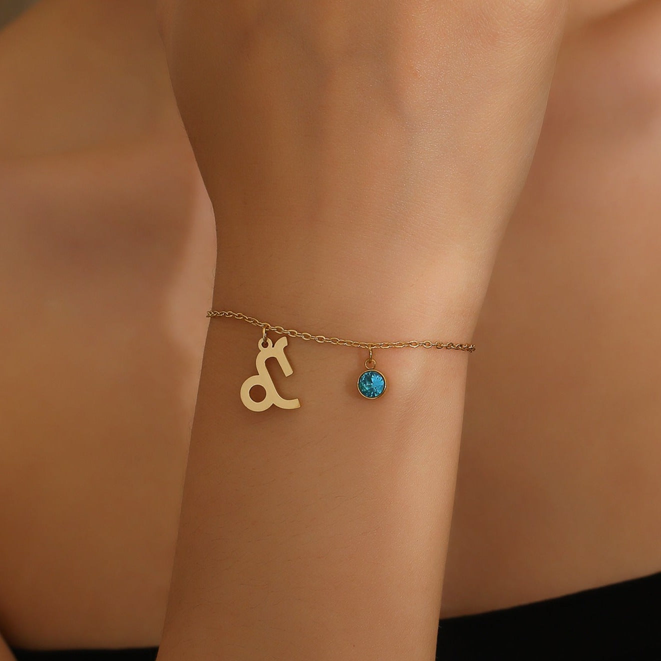 Pulseira Zodíaco em Aço Inoxidável