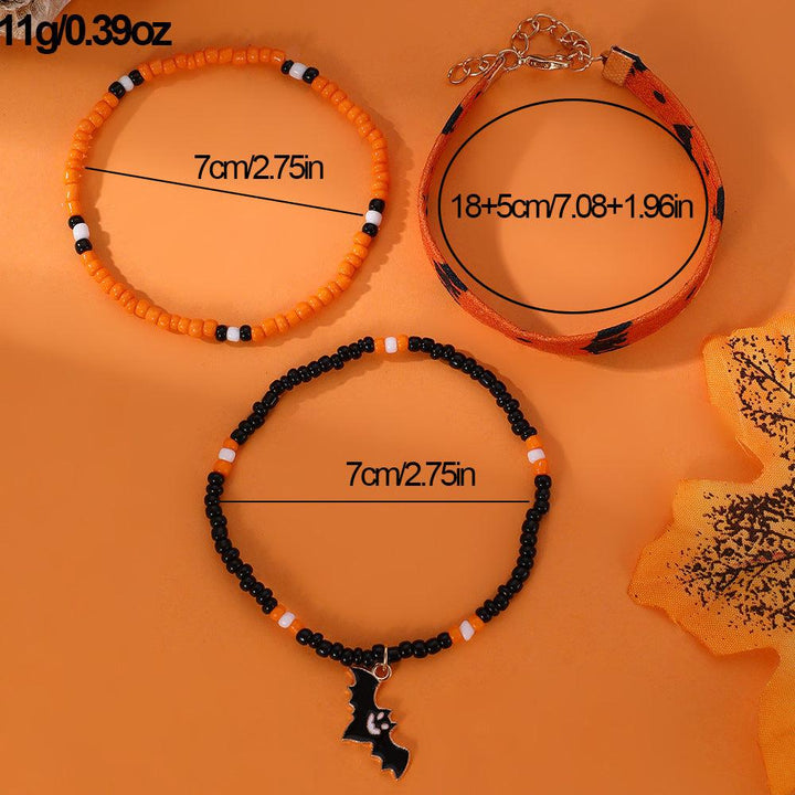 Conjunto de Pulseiras Halloween