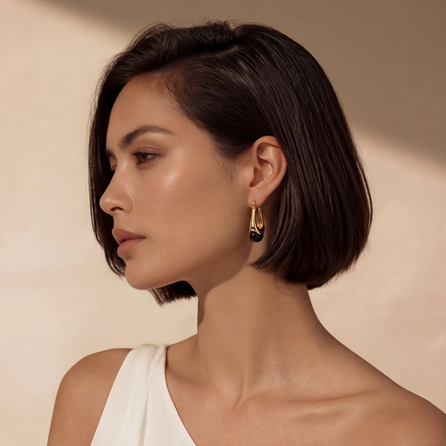 Brincos Pendente Meia-Noite