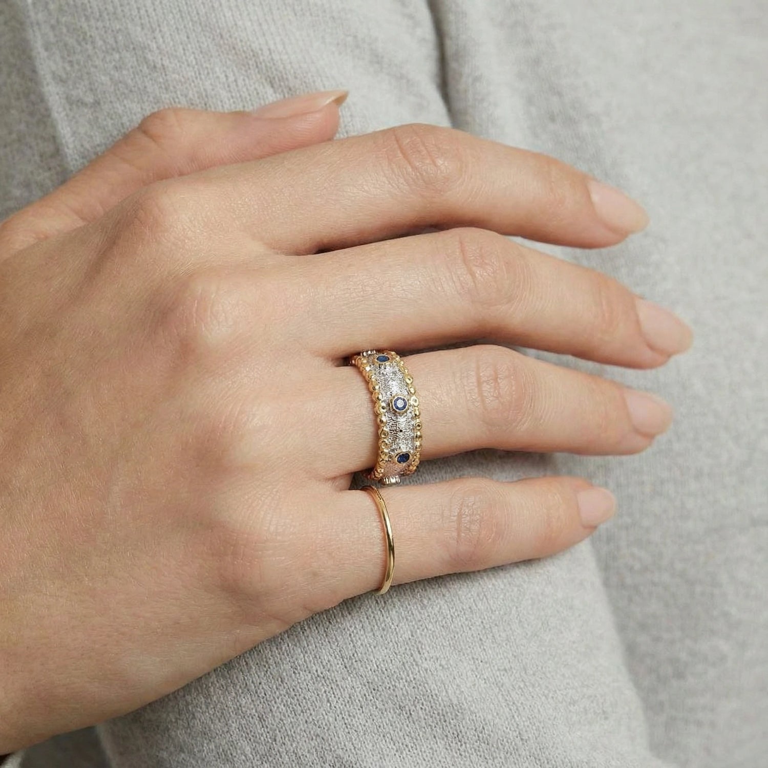 Anel Banda Sonhos Azure