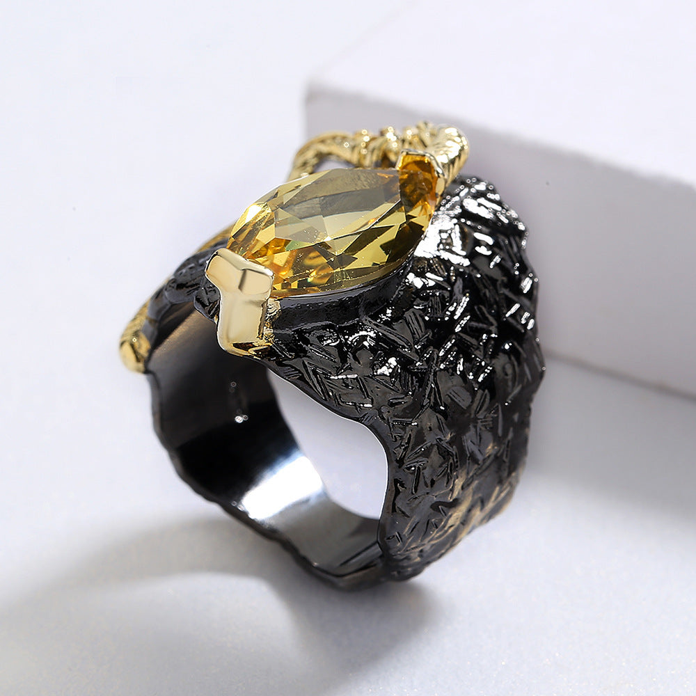 Anel Minimalista com Cristal