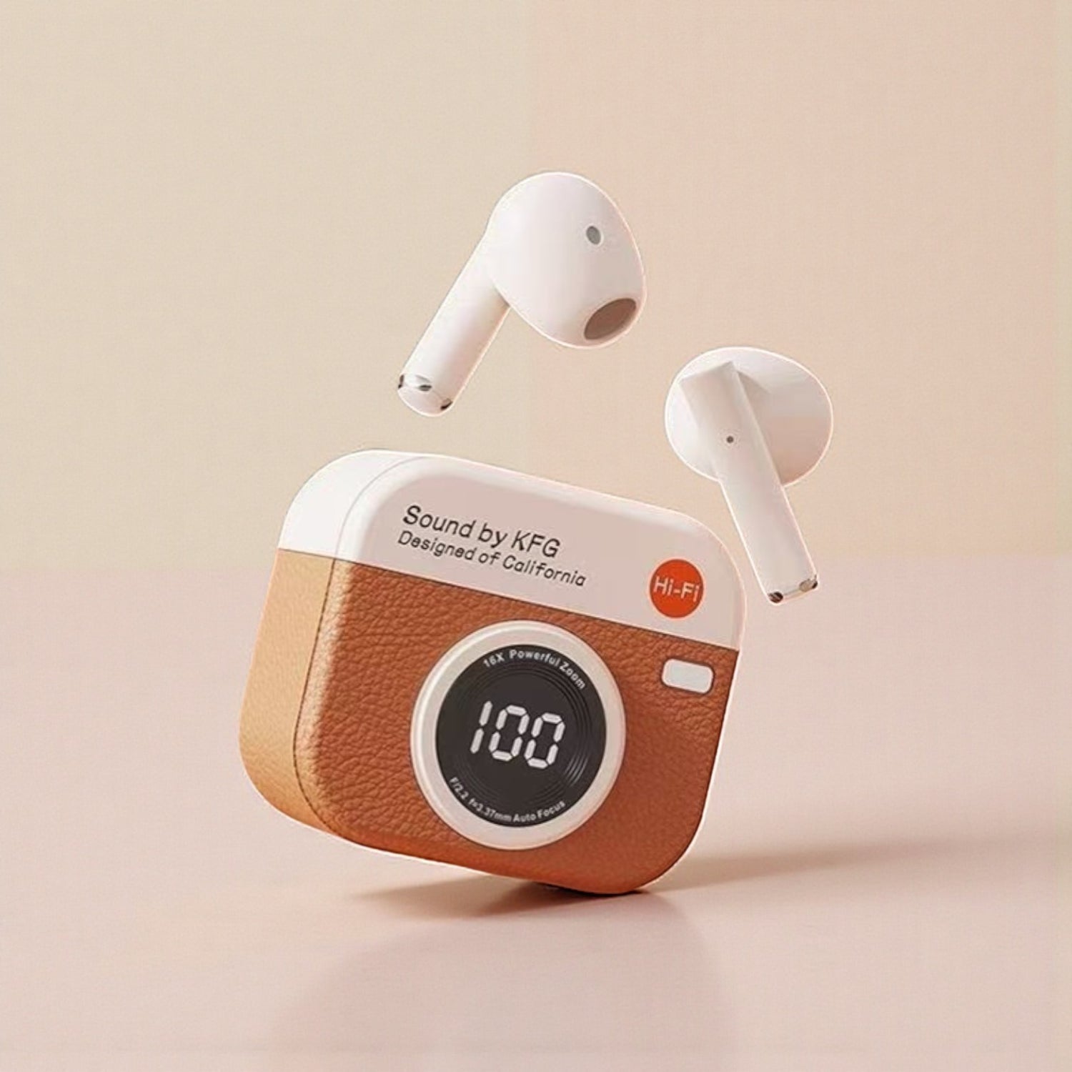 Auriculares Bluetooth TWS com Controlo Tátil, Som Hi-Fi e Autonomia Prolongada