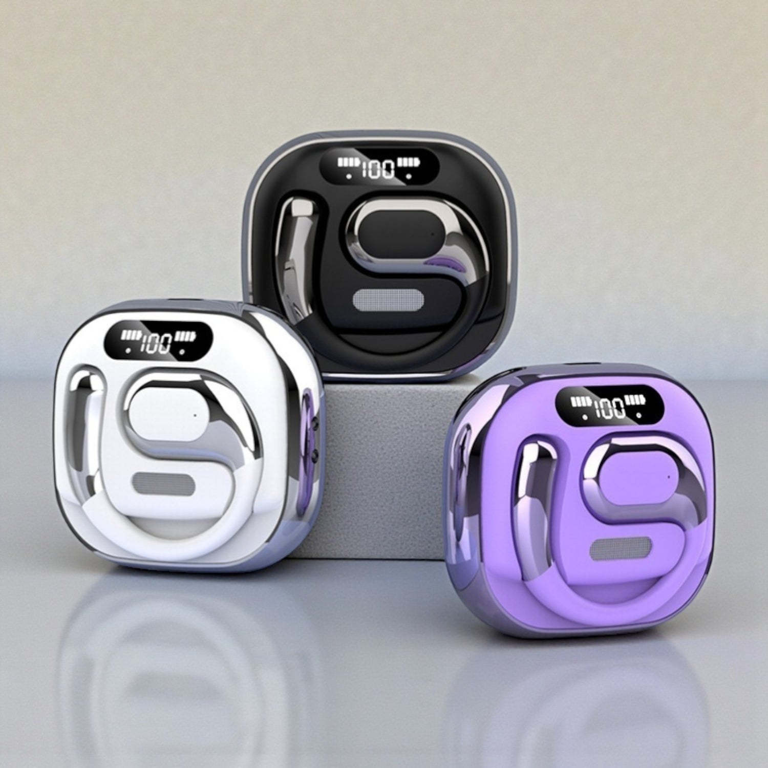 Auriculares Bluetooth TWS Mini com Graves Intensos, Design Minimalista e Conectividade Estável