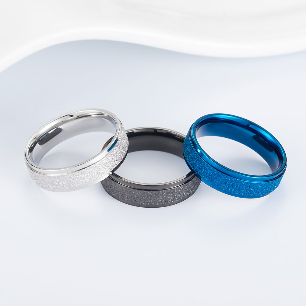 Anel em Aço Titânio