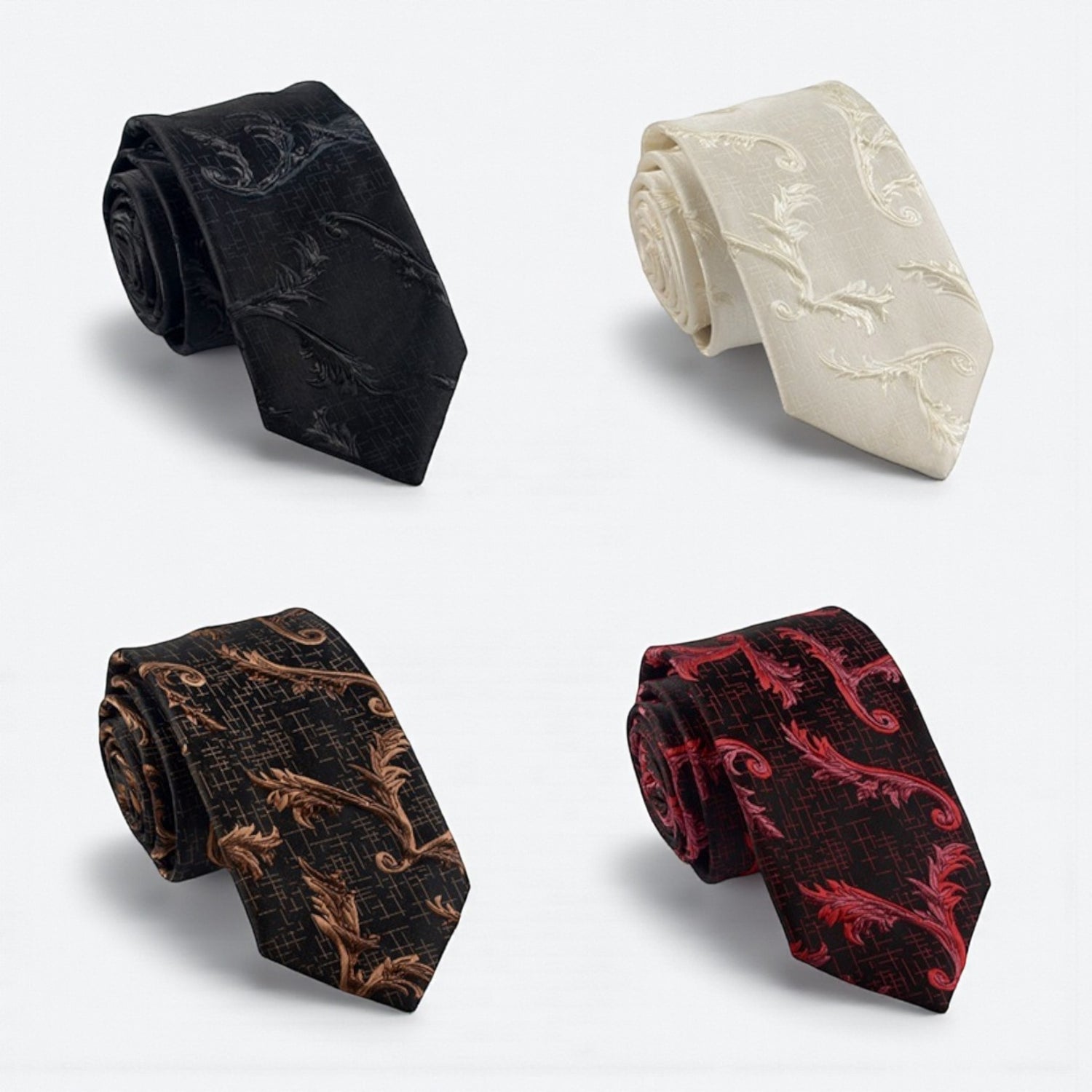 Gravata Clássica em Relevo