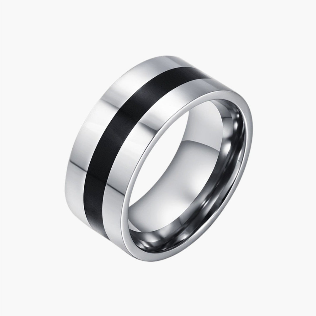 Two-Tone Stainless Steel Ring
