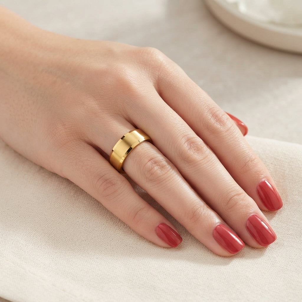Classic Tungsten Steel Ring