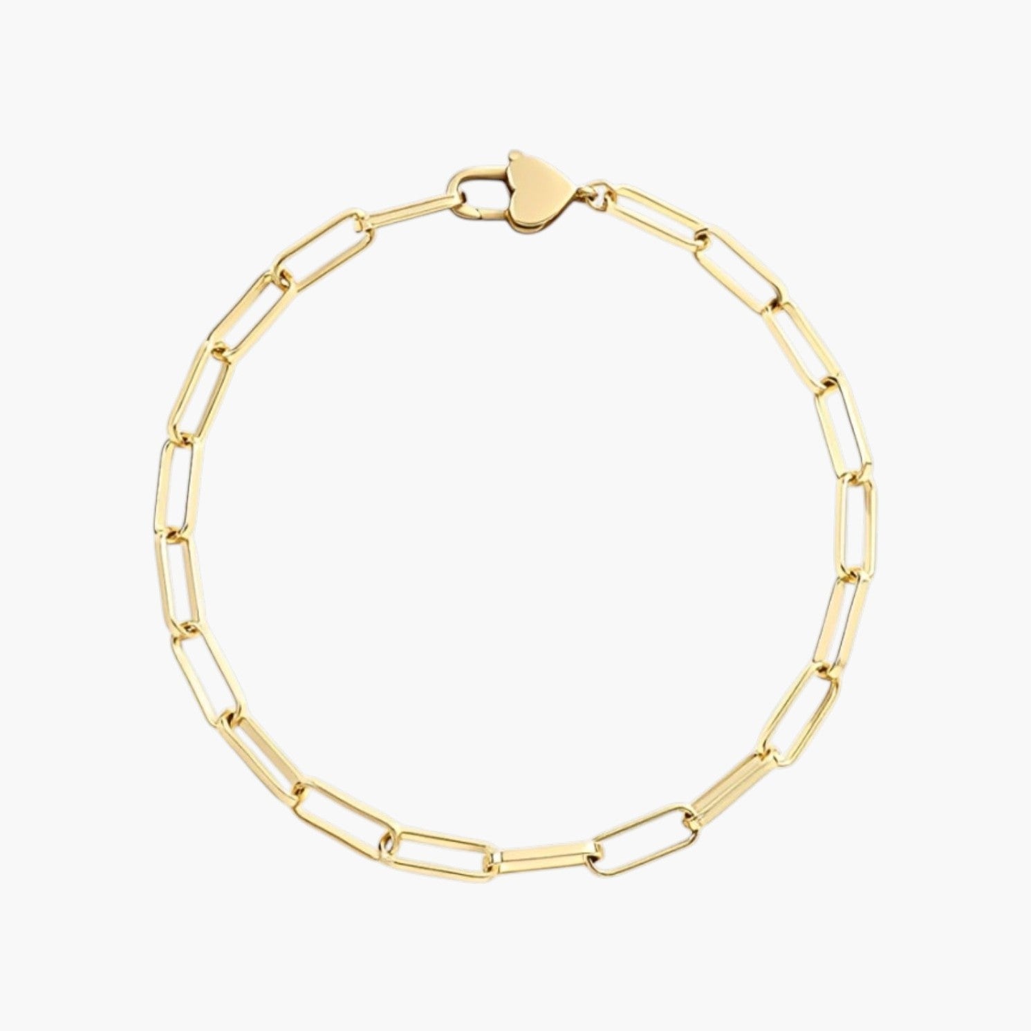 Pulseira de Elos Retangulares
