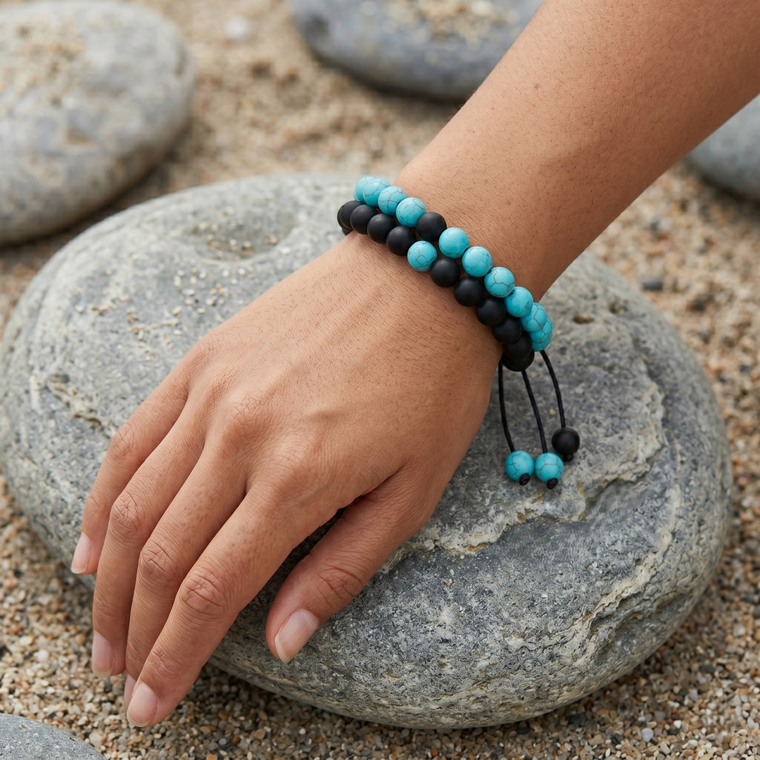 Pulseira Signature Energy em Pedra Natural