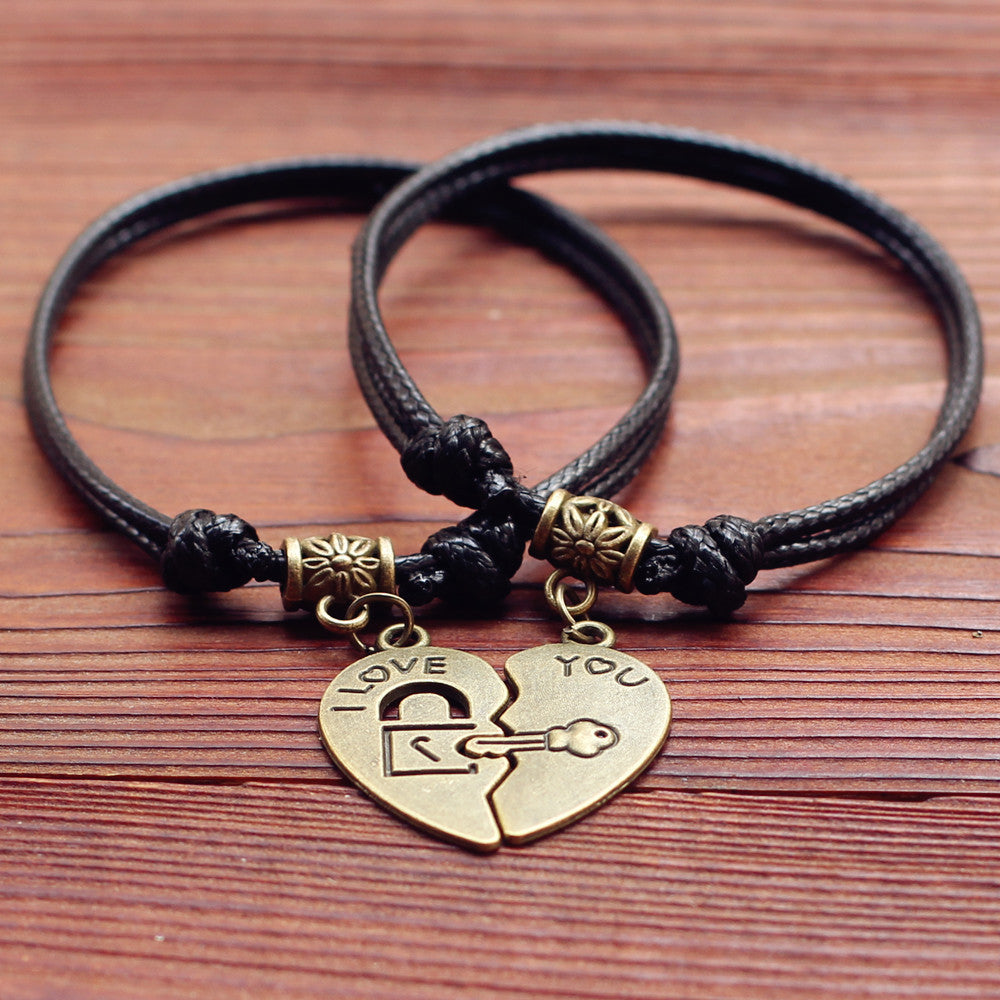 Conjunto de 2 Pulseiras Heart