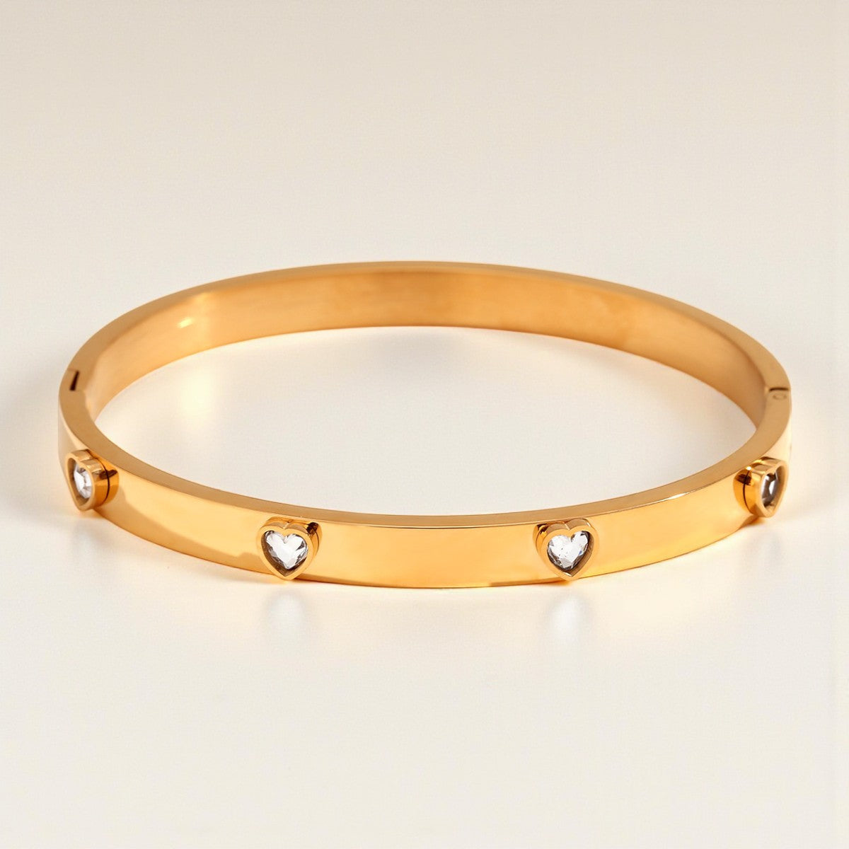 Pulseira Bangle em Aço Inoxidável 316L