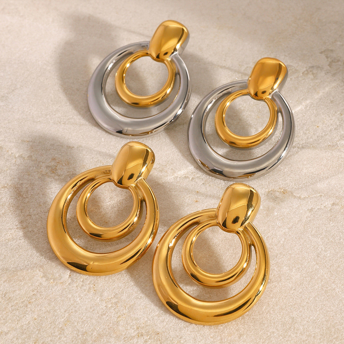 Brincos Círculos Eternos