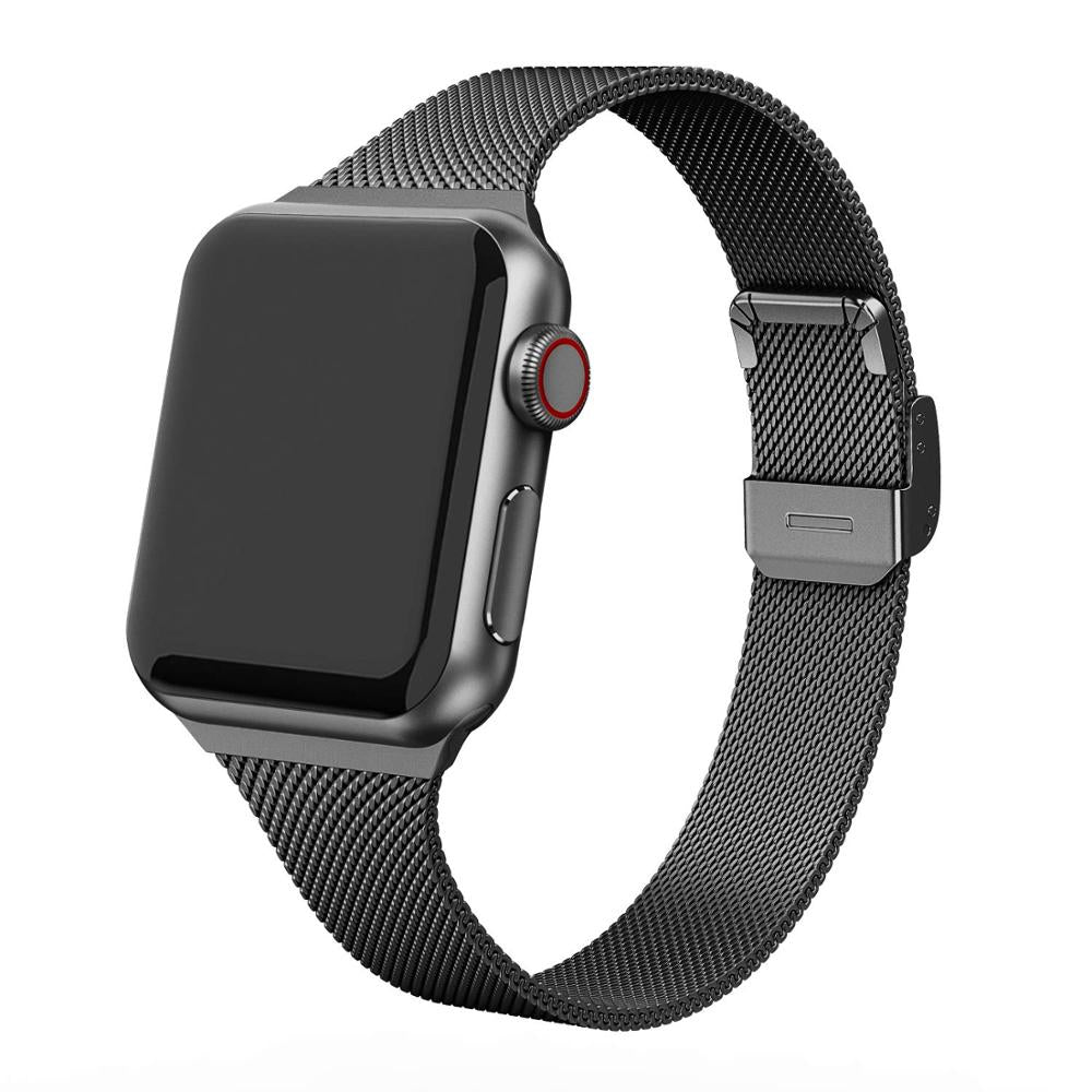 Bracelete de Aço Inoxidável para Apple Watch