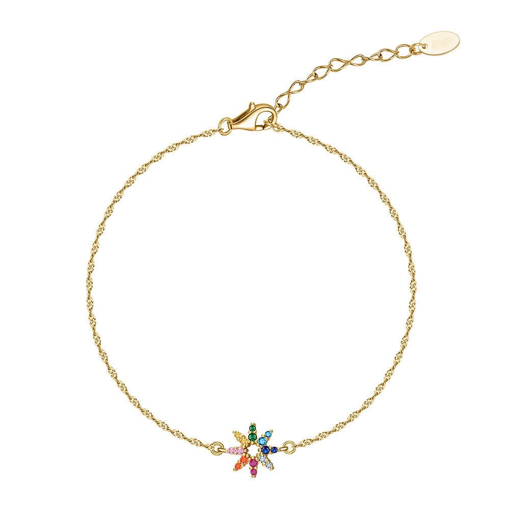 Pulseira Flower com Zircônia