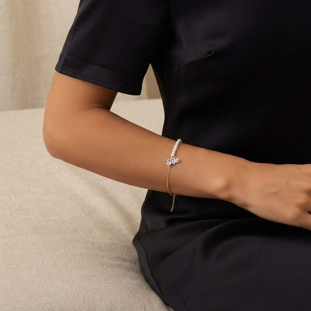 Pulseira Elegance em Prata de Lei 925 com Zircónias
