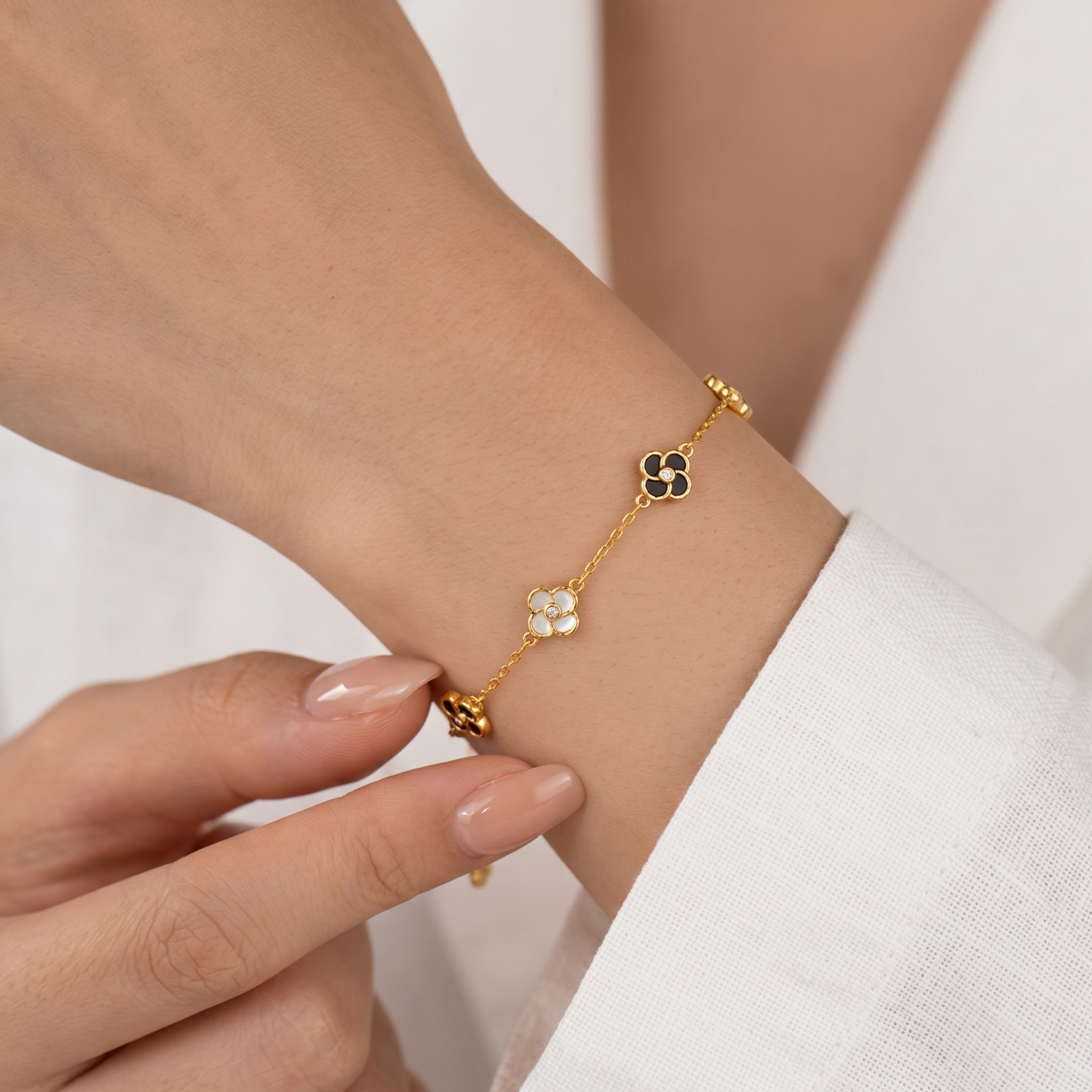 Pulseira da Sorte em Prata de Lei 925