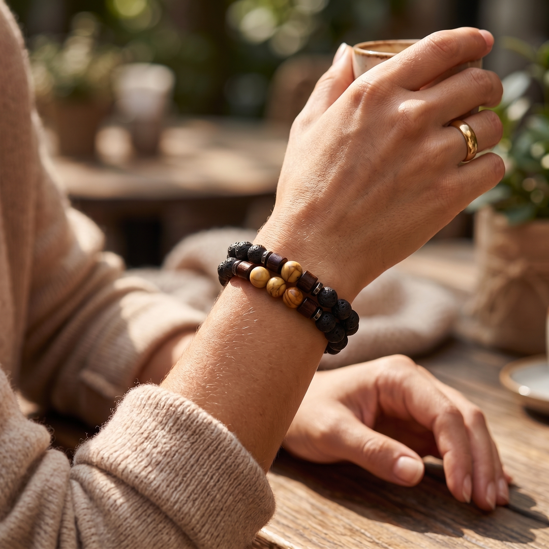 Pulseira Energy em Pedra Natural
