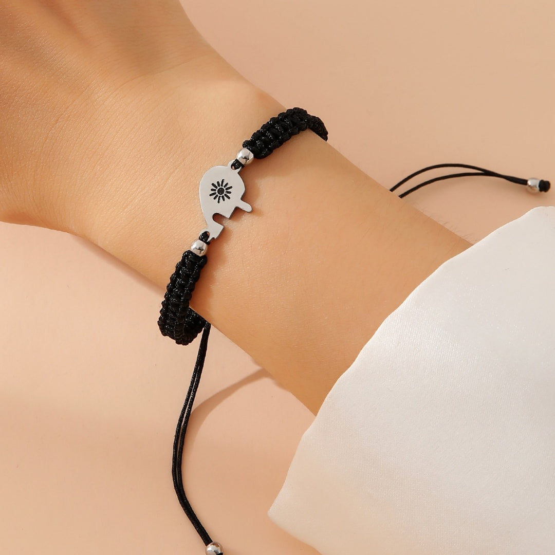 Conjunto de 2 Pulseiras Sol e Lua