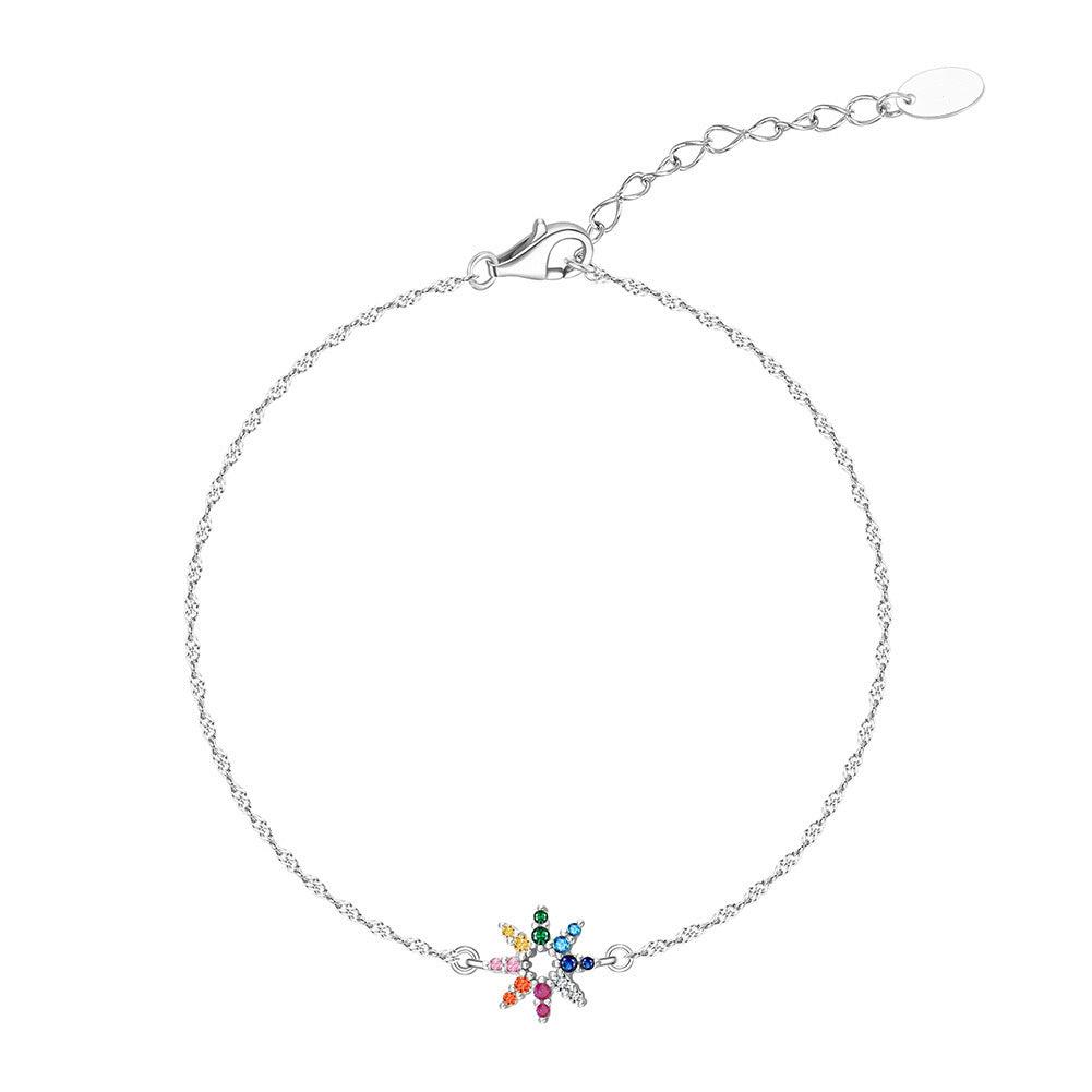 Pulseira Flower com Zircônia