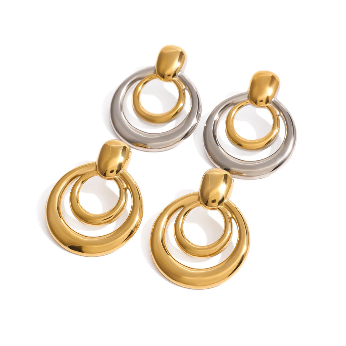 Brincos Círculos Eternos