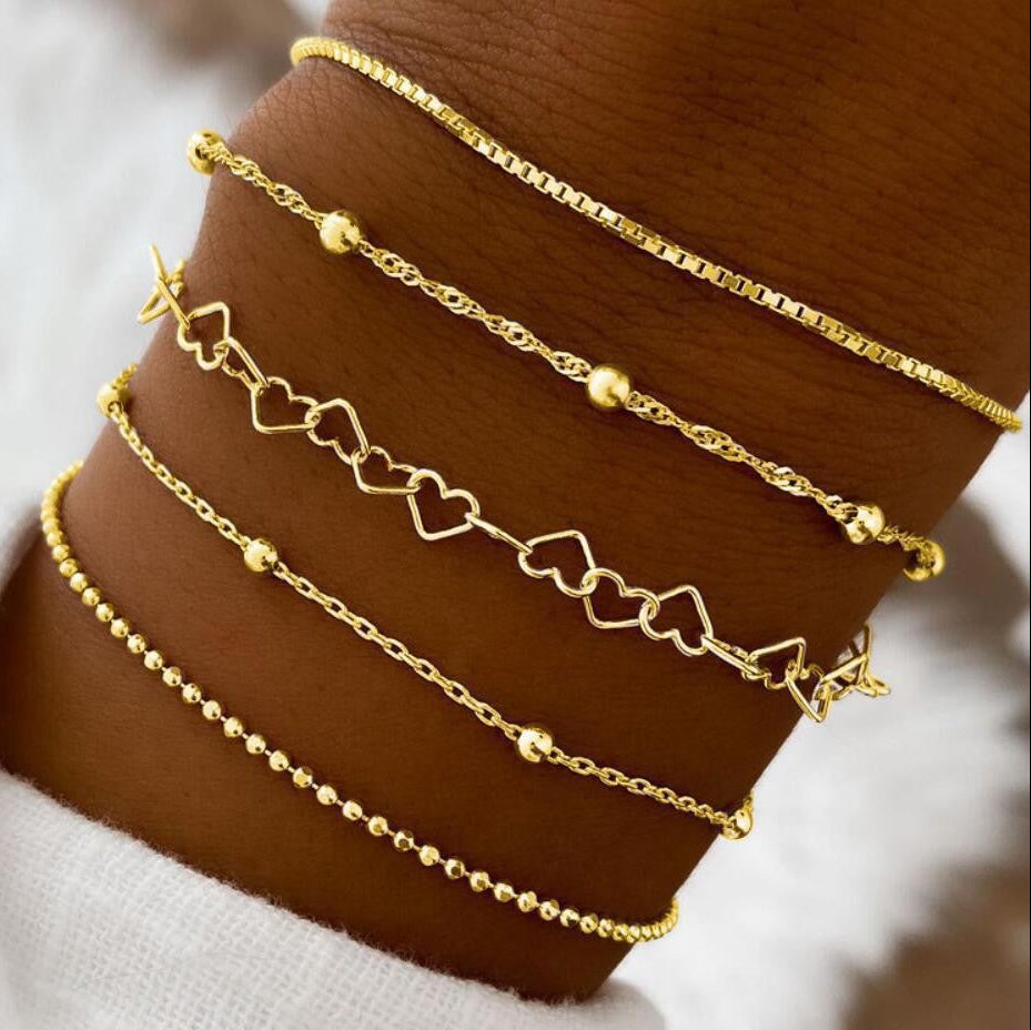 Conjunto de Pulseiras Minimalistas