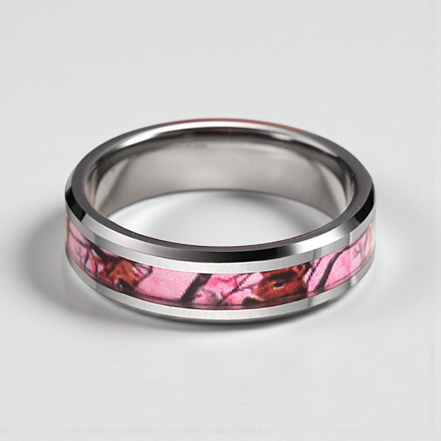 Anel em Aço de Tungsténio