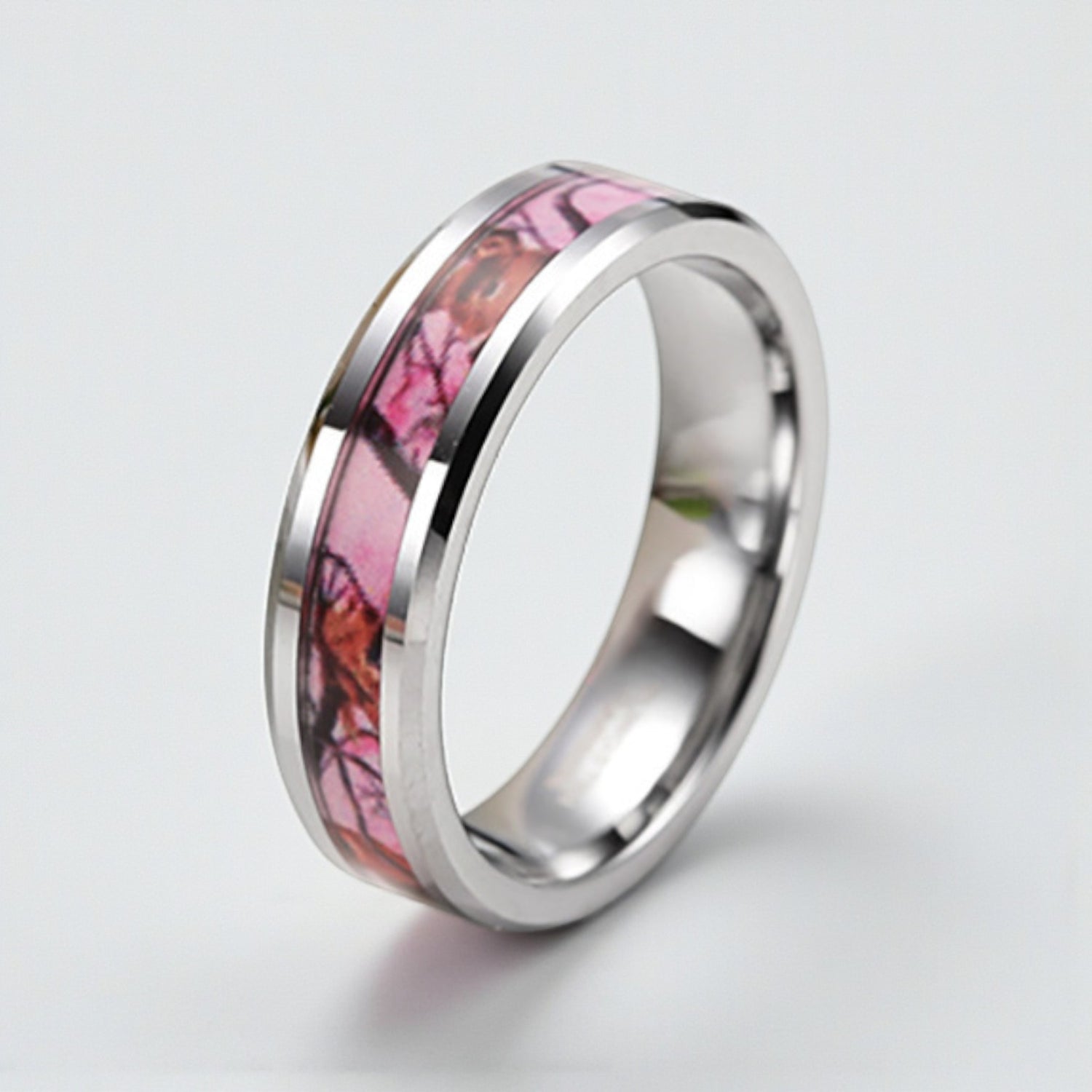 Anel em Aço de Tungsténio