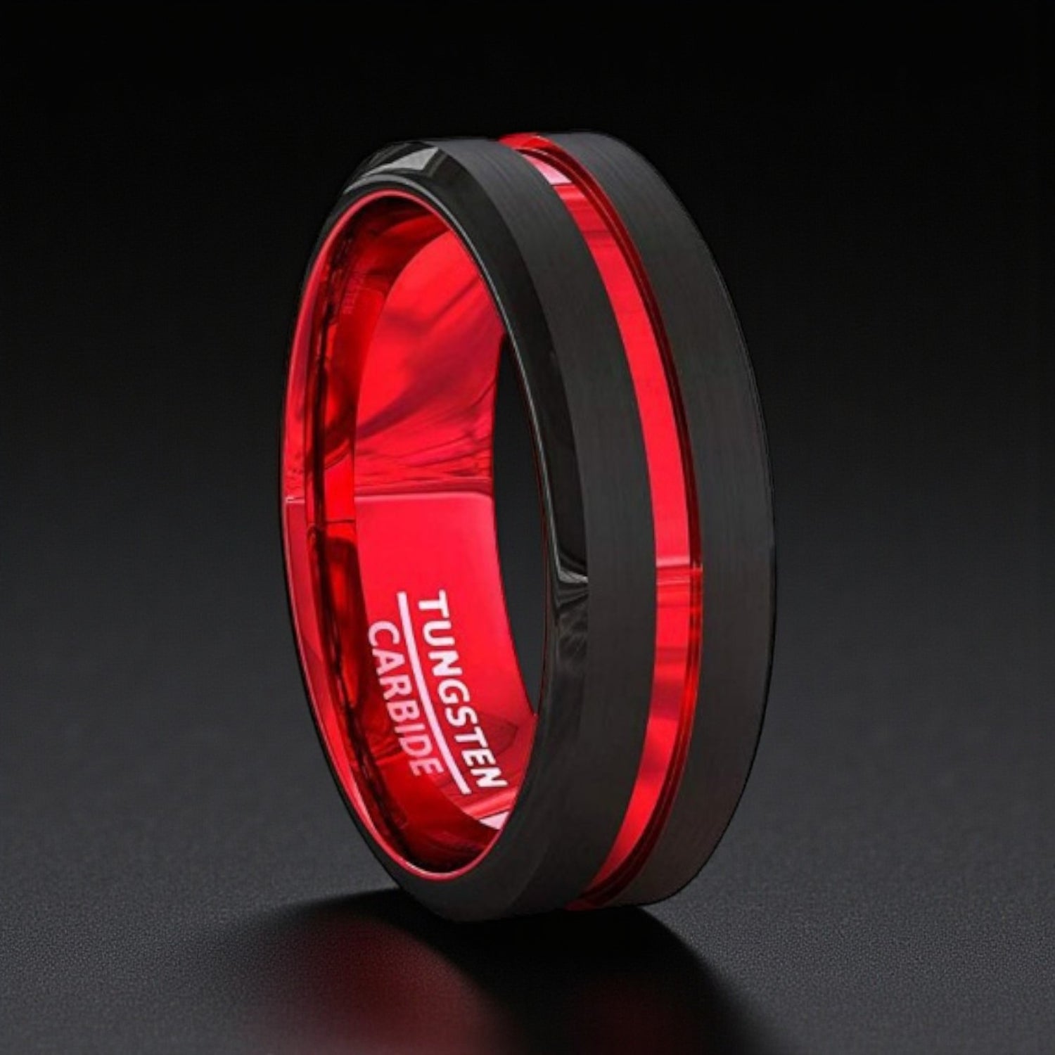 Anel em Aço de Tungsténio