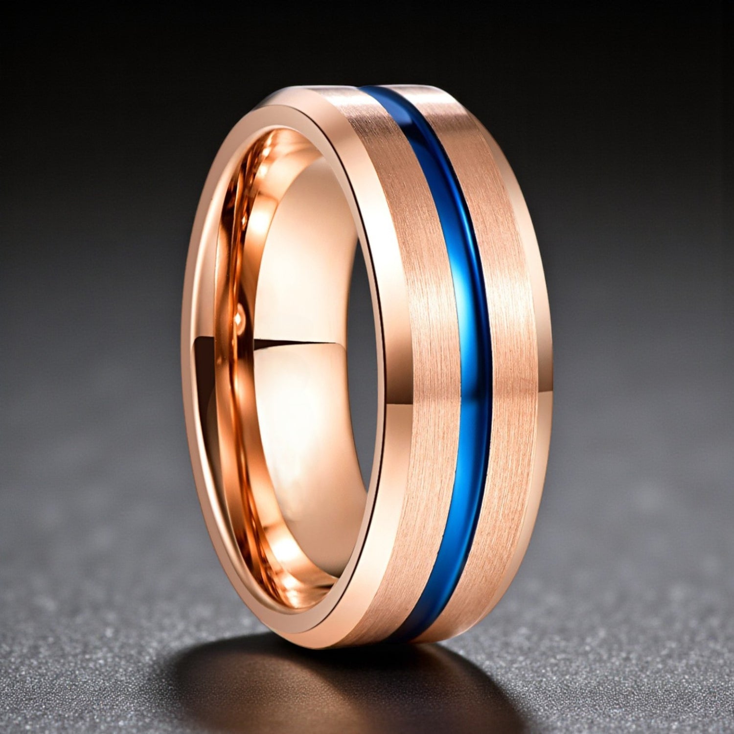 Anel em Aço de Tungsténio