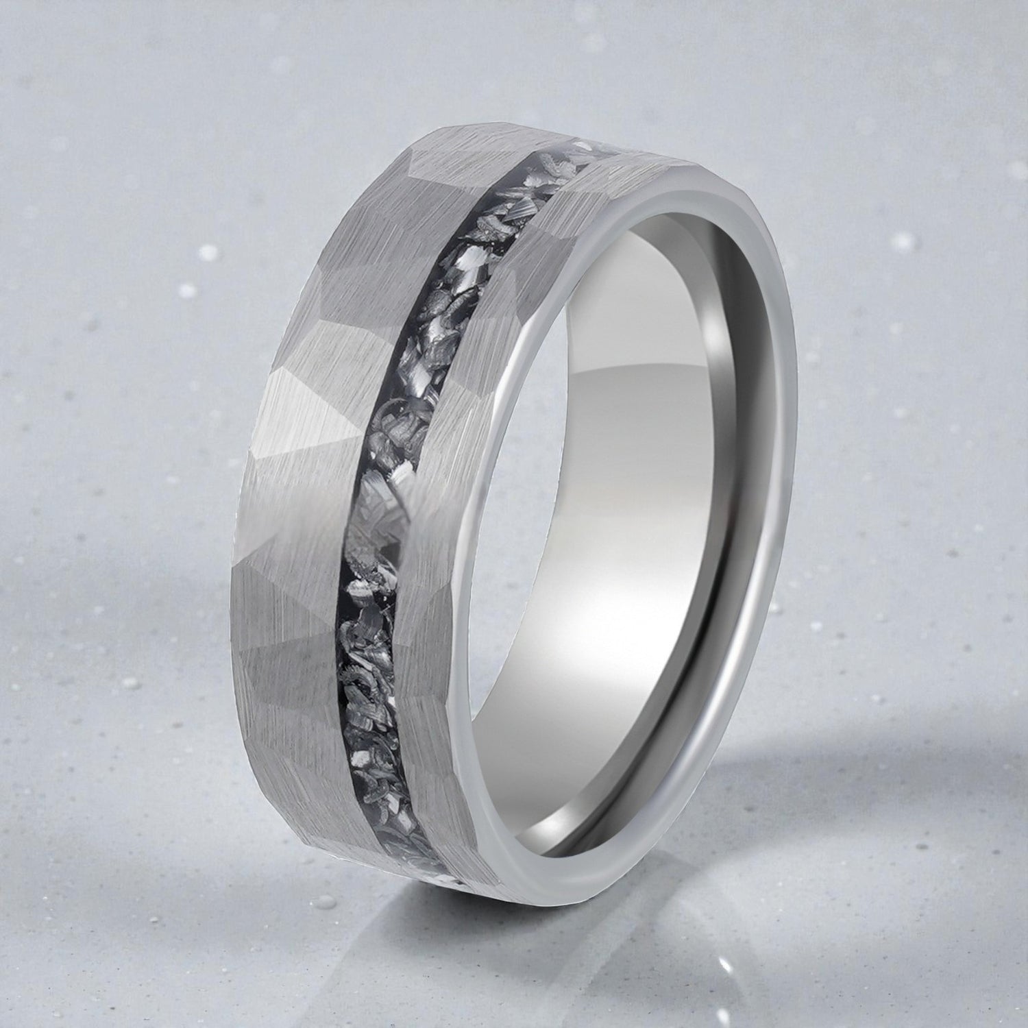 Anel em Aço de Tungsténio