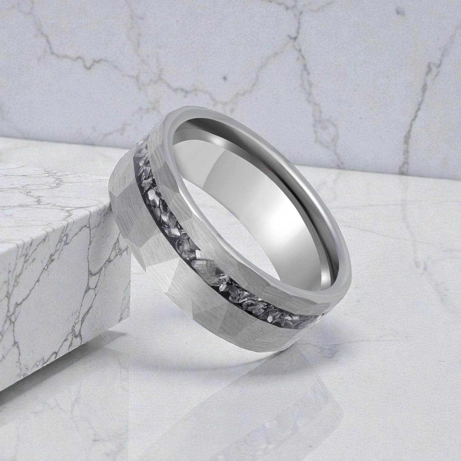 Anel em Aço de Tungsténio