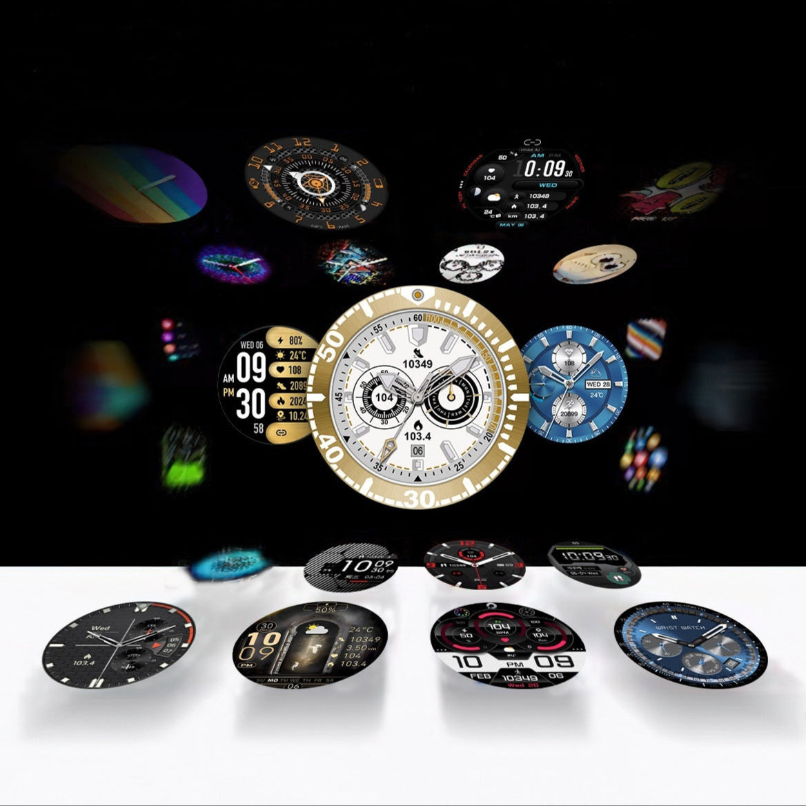 Smartwatch Clássico e Funcionalidade Inteligente