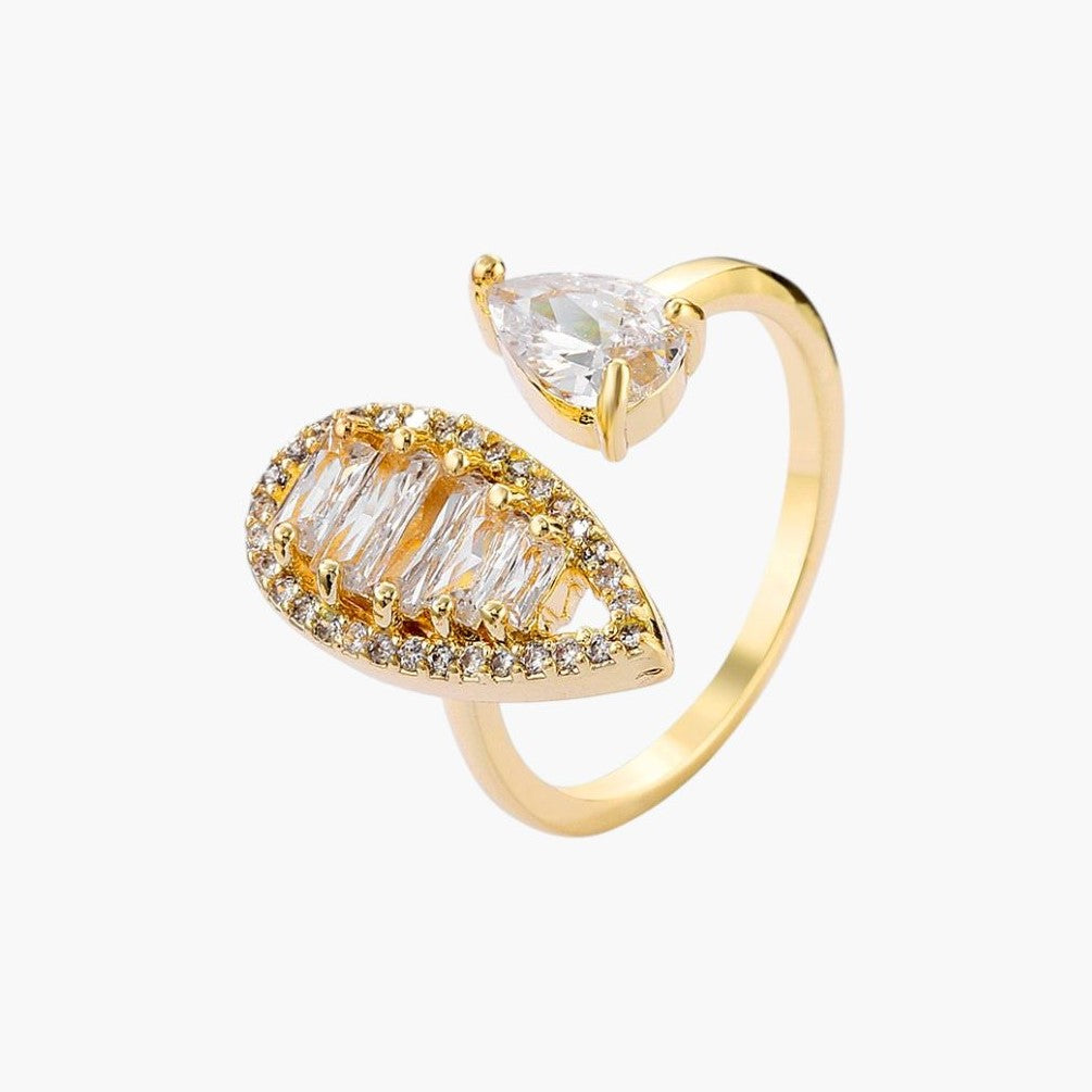 Anillo Ajustable Lumina con Circonitas