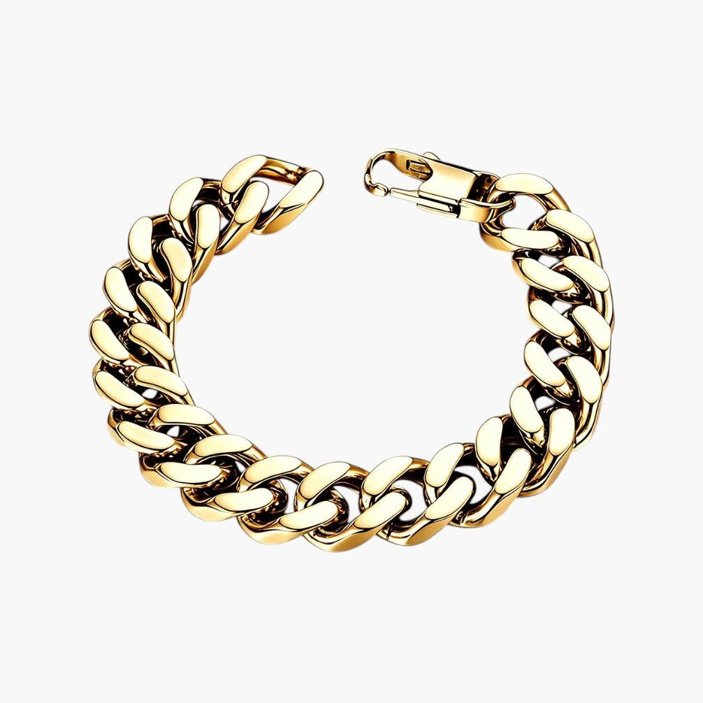 Pulsera y Cadena de Acero Inoxidable