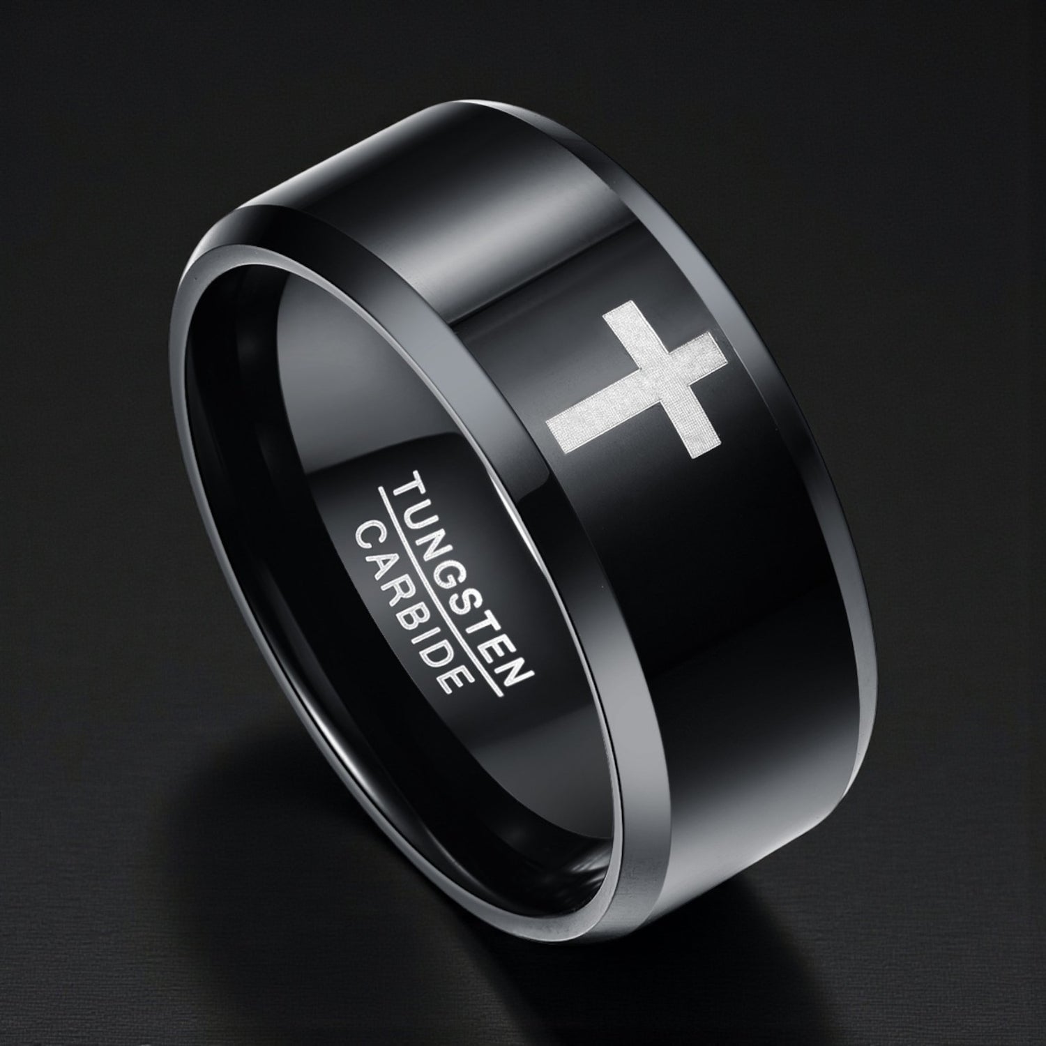 Anel em Aço de Tungsténio
