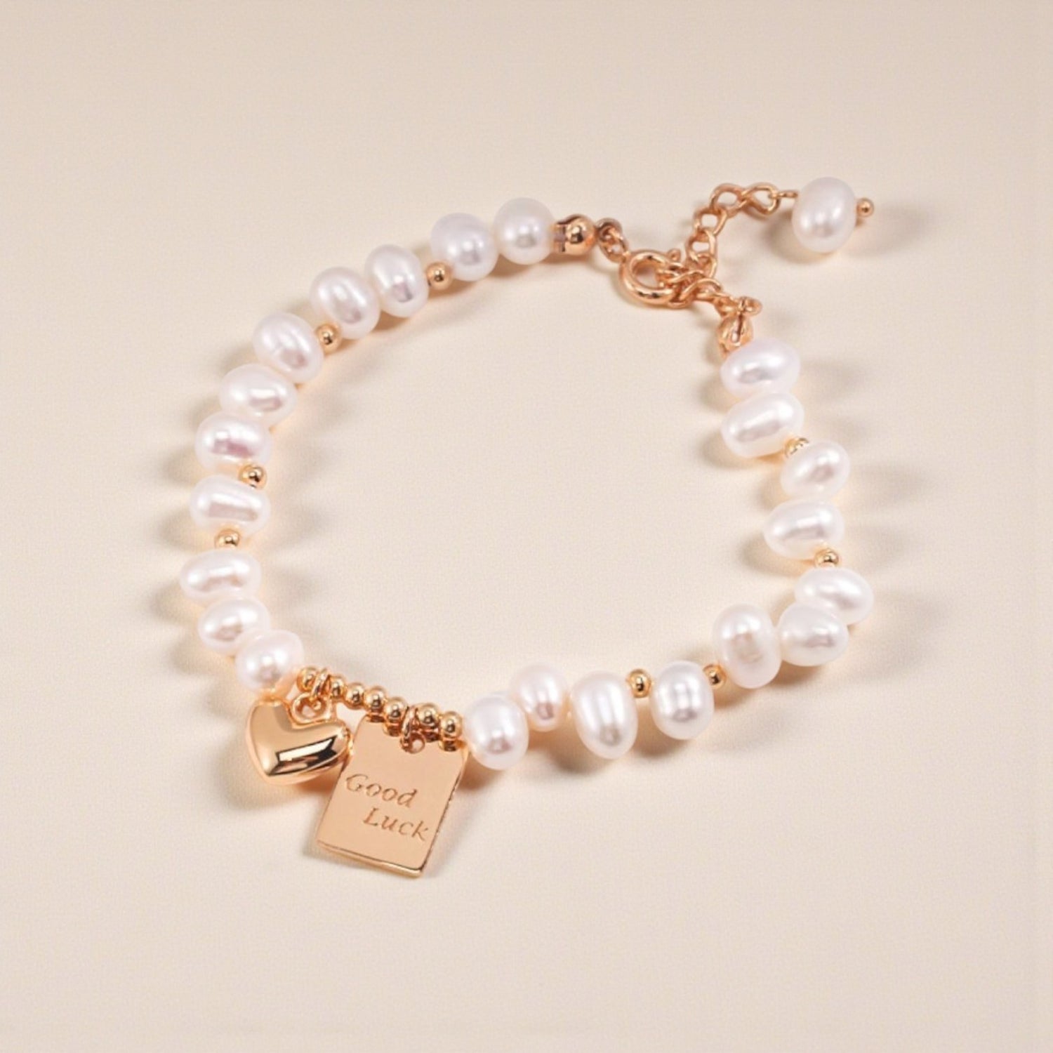 Pulseira Boa Sorte com Coração