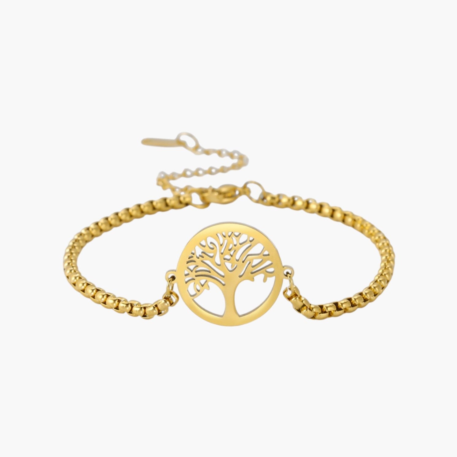 Pulseira Árvore da Vida em Aço Inoxidável