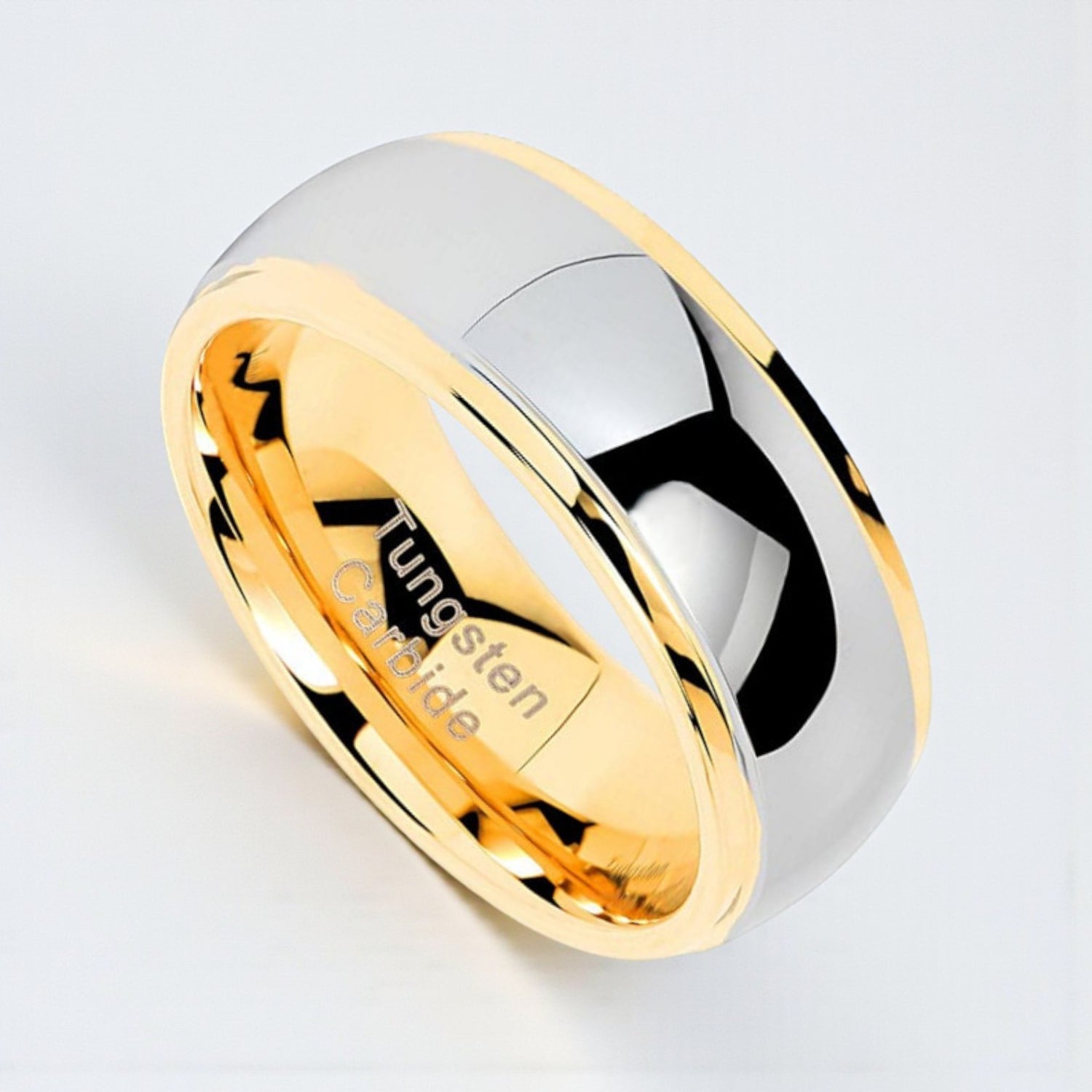 Anel em Aço de Tungsténio