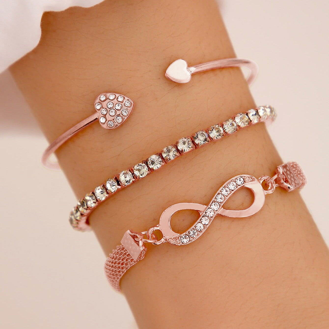 Pulseira Infinito Heart