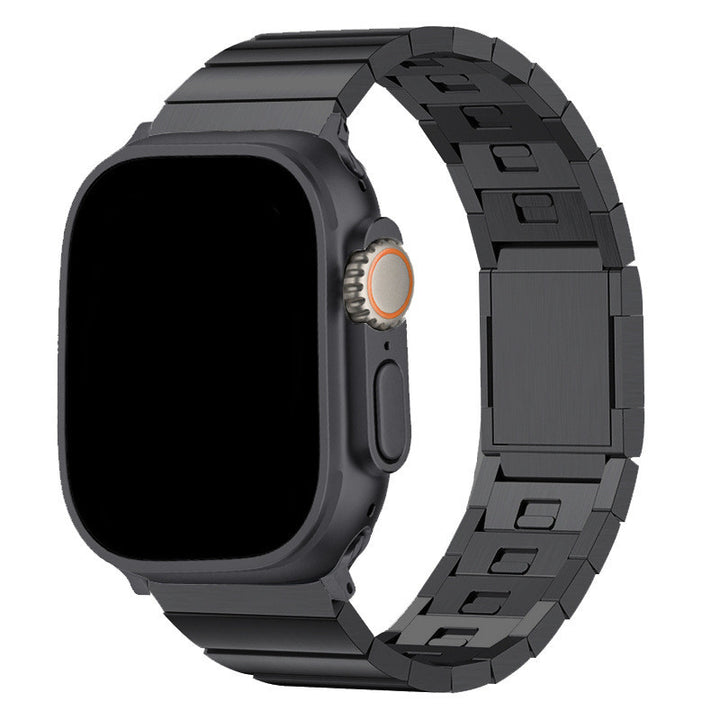 Bracelete de Aço Inoxidável com Fecho Magnético para Apple Watch