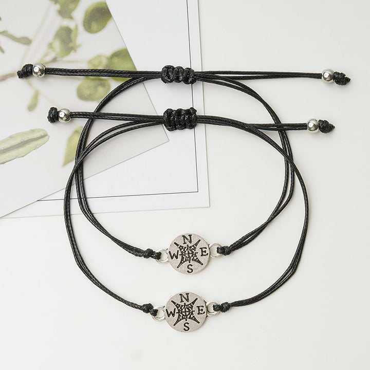 Conjunto de 2 Pulseiras Compass