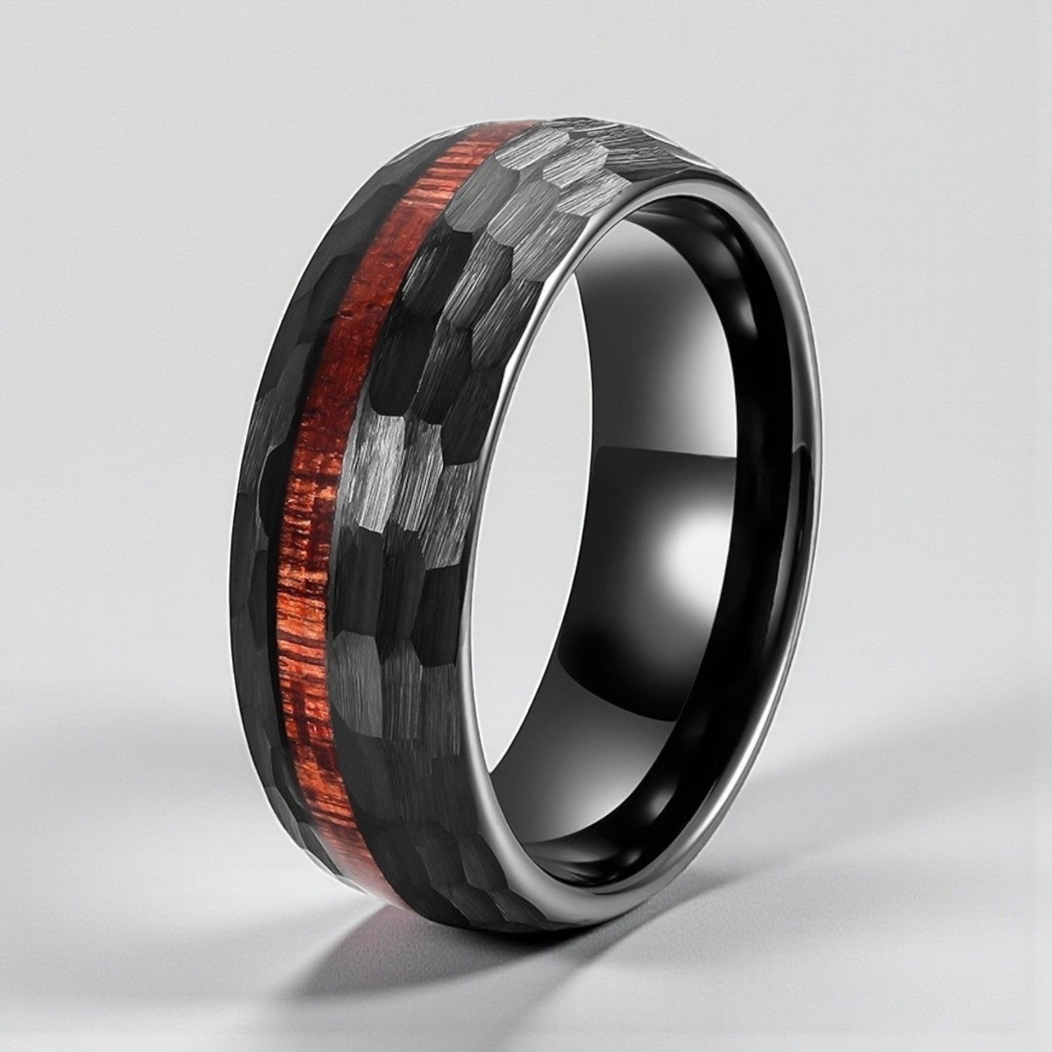 Anel em Aço de Tungsténio