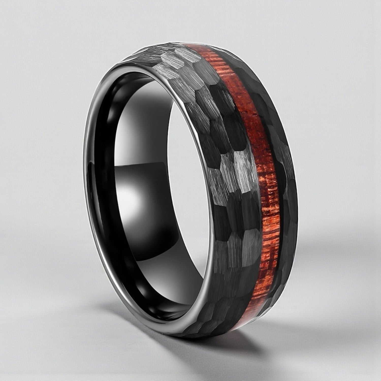 Anel em Aço de Tungsténio