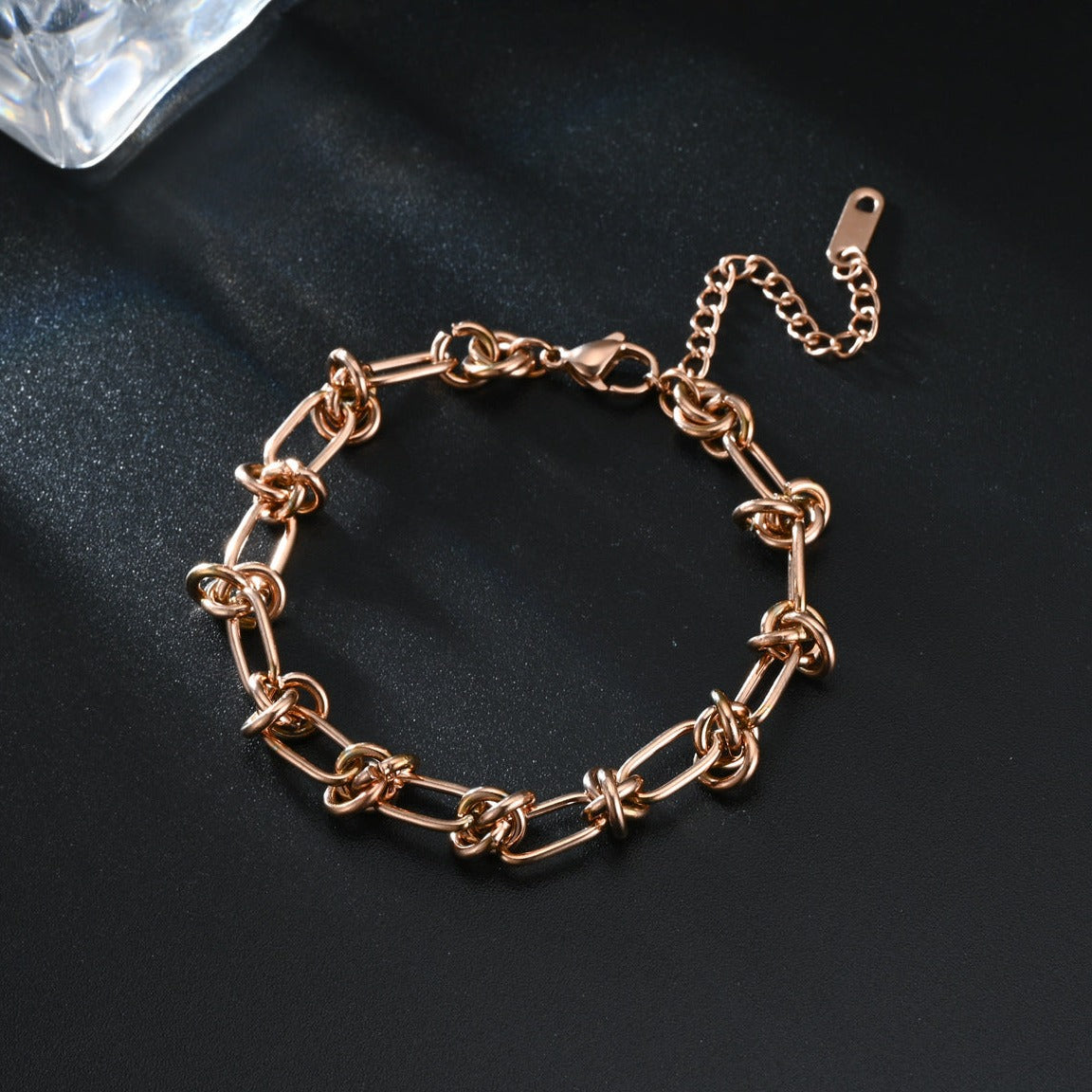 Pulseira Trança em Aço Inoxidável