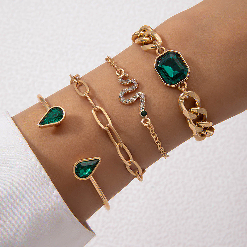 Conjunto de 4 Pulseiras Minimalistas